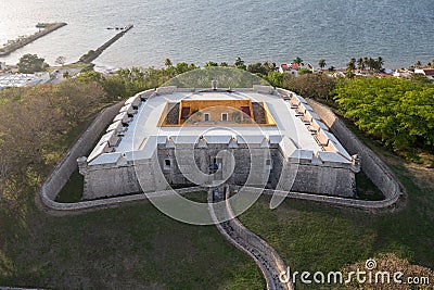 Fort of San Miguel - Campeche, Mexico Stock Photo