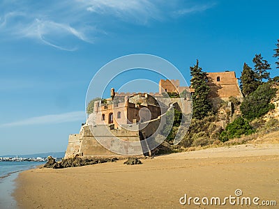 Fort of Sao Joao do Arade, Portugal Stock Photo