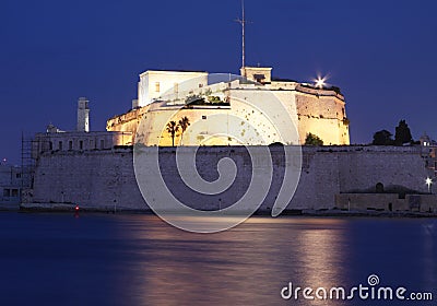 Fort st angelo Stock Photo