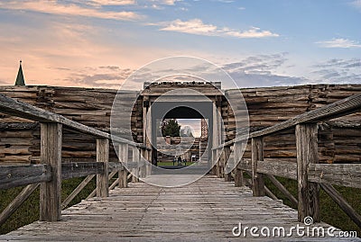 Fort Stanwix Editorial Stock Photo