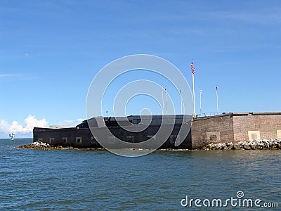 Fort sumter Stock Photo