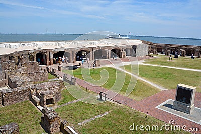 Fort Sumter Editorial Stock Photo