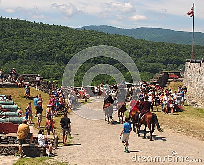 Fort Ticonderoga Editorial Stock Photo