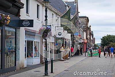 Fort William is a town in the western Scottish scotland united kingdom europe Editorial Stock Photo