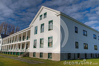 Fort Worden Barracks HDR Stock Photo