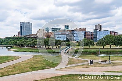 Fort Worth, Texas Skyline Stock Photo