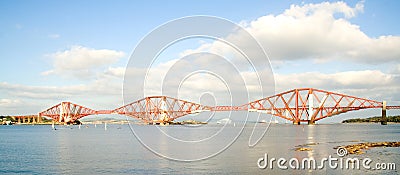 Forth Rail Bridge Stock Photo