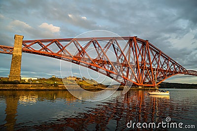 Forth Rail Bridge Stock Photo