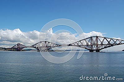 Forth rail bridge Stock Photo