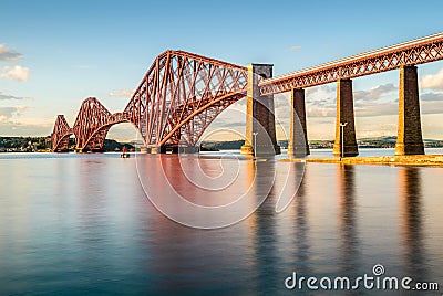 Forth Rail Bridge, Scotland, UK Stock Photo