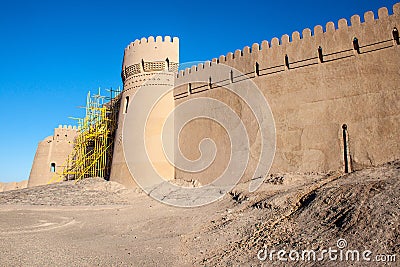 Fortification walls Stock Photo