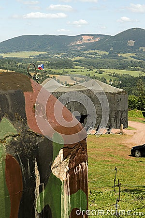 The fortified border Stock Photo