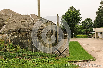 The fortified border Stock Photo