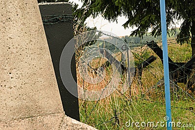 The fortified border Stock Photo