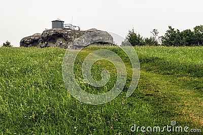 The fortified border Stock Photo