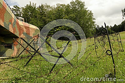 The fortified border Stock Photo