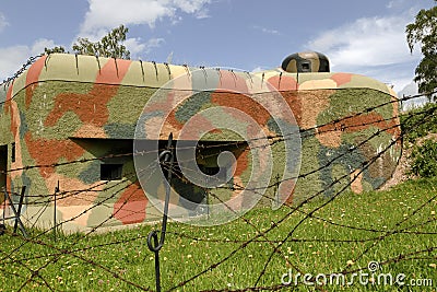 The fortified border Stock Photo