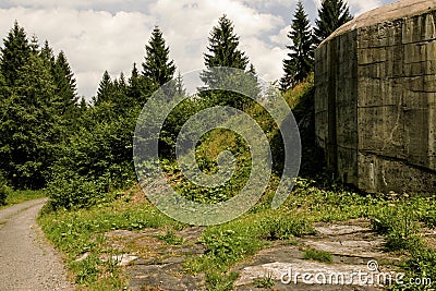 The fortified border Stock Photo