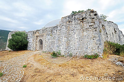 Fortress of Ali Pasha, Parga Stock Photo