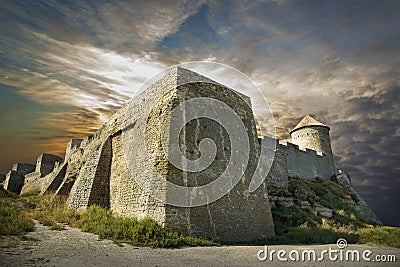 Fortress in Belgorod Dnestrovsky Ukraine Stock Photo