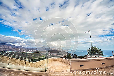 Fortress Imperjal on the mountain Sdr in Dubrovnik Croatia Stock Photo