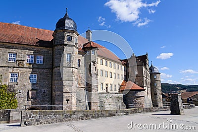 Fortress Rosenberg in Kronach, Germany Stock Photo