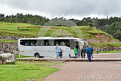 Sacsayhuaman Fortress - view of ensemble- Peru 135 Editorial Stock Photo