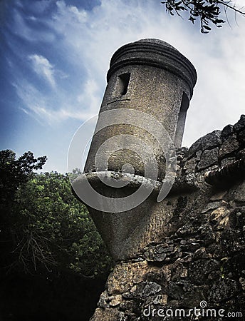 Fortress Tower Stock Photo