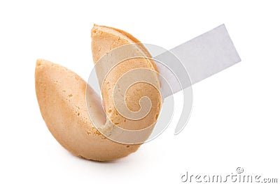 Fortune cookie Stock Photo