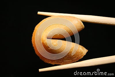 Fortune Cookie Stock Photo