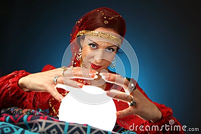 Fortune-teller Stock Photo