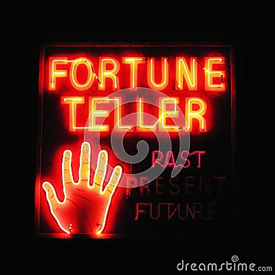 Fortune Teller Stock Photo