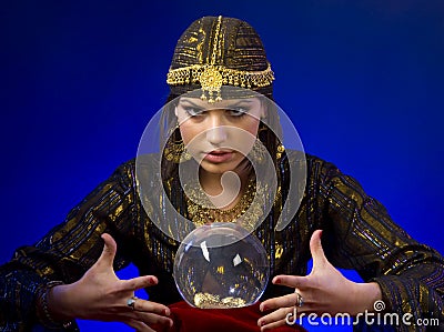 Fortune-teller Stock Photo