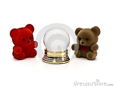 Fortune Telling Miniatures Stock Photo