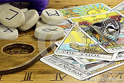 Fortune telling Stock Photo