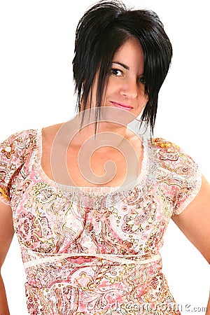 Forty Year Old Woman Stock Photo