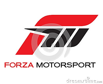 Forza Motorsport Logo Editorial Stock Photo