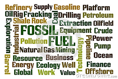 Fossil Fuel Stock Photo