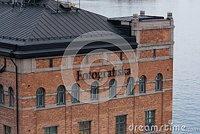 Fotografiska museet museum building in Stockholm sweden Editorial Stock Photo