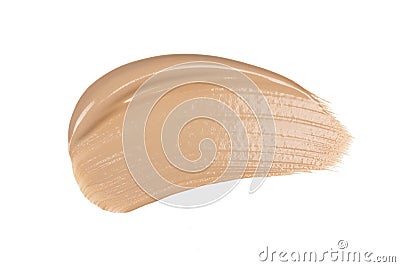 Foundation color sample Stock Photo