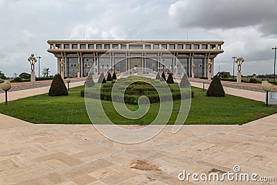 Foundation for peace research in Yamoussoukro Stock Photo