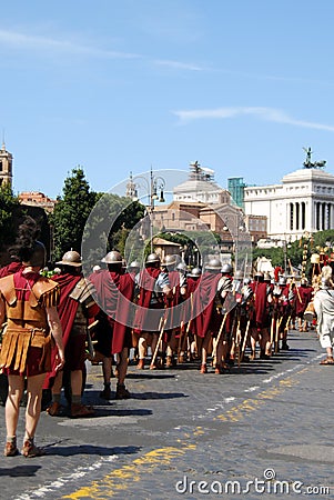 Foundation of Rome Editorial Stock Photo