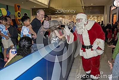 2023 Christy's Foundation distributed toys to underserved children for holiday Editorial Stock Photo