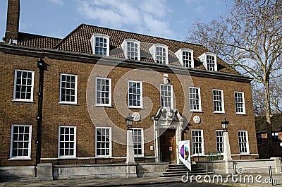 Foundling Museum in Bloomsbury, London Editorial Stock Photo