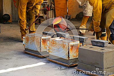 Foundry Editorial Stock Photo