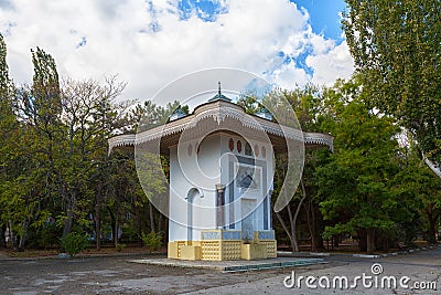 Fountain of Aivazovsky, Feodosiya Stock Photo