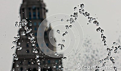 Fountain of Eternal Life, Cleveland, Ohio Stock Photo