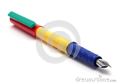 Fountain Pen Stock Photo