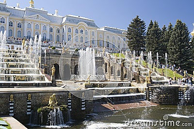 Fountain in Petrodvorets (Pete Stock Photo