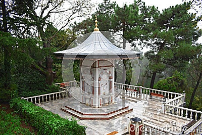 The Fountain of Prophet Yusa.Ottoman fountain. YÃ¼ÅŸa Tepesi. Hazreti YÃ¼ÅŸa Stock Photo